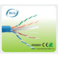 Niedriger Widerstand UTP Indoor Kabel Cat6 23AWG Lan Kabel